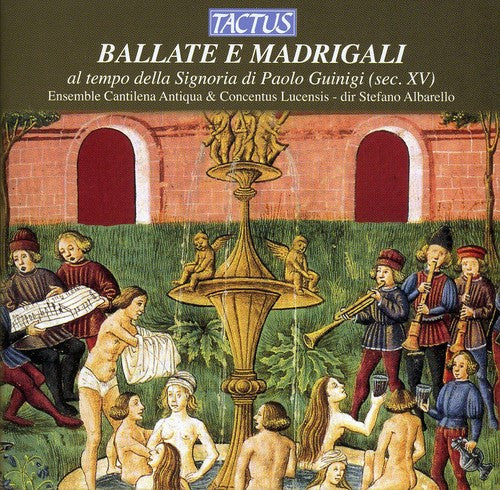the album cover for Concentus Lucensis - Ballads & Madrigals of the 15th Century