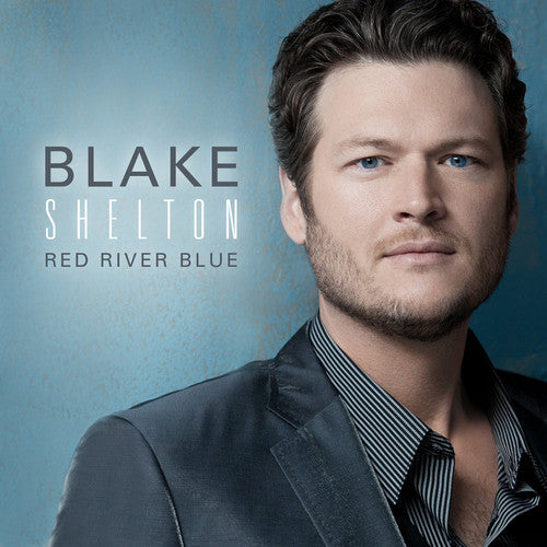the album cover for Blake Shelton - Red River Blue