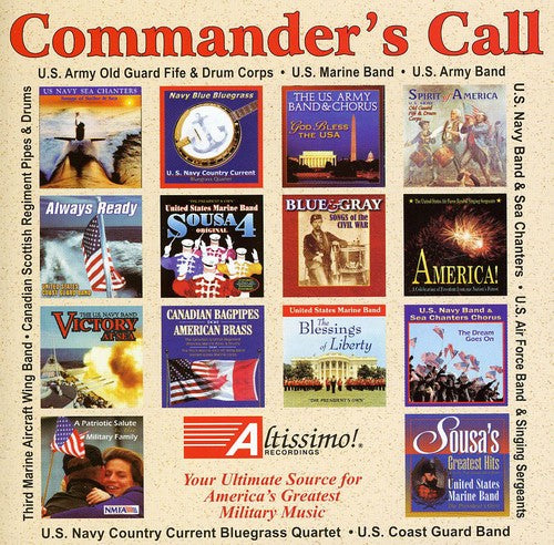 the album cover for Commanders Call / Various - Commanders Call