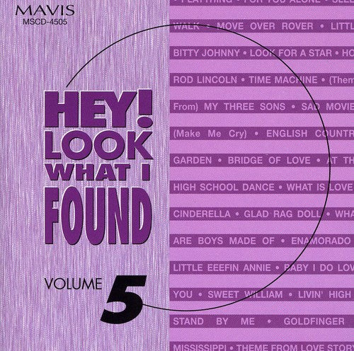 the album cover for Hey Look What I Found - Hey Look What I Found 5