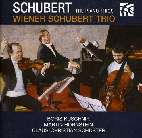 the album cover for Wiener Schubert Trio - Piano Trios