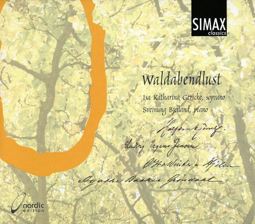 the album cover for Isa Katharina Gericke - Waldabendlust