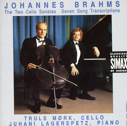 the album cover for Truls MÃ¸rk - Cello Sonatas Nos 1 & 2 / 7 Song Transcriptions