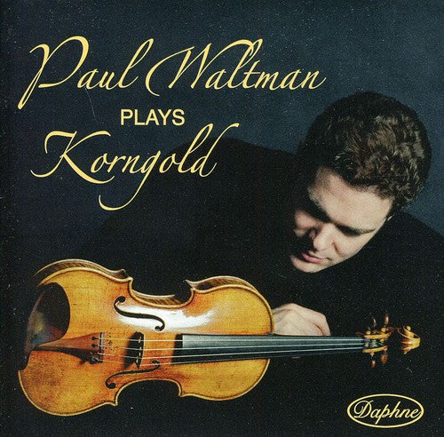 the album cover for E.W. Korngold - Paul Waltman Plays Korngold