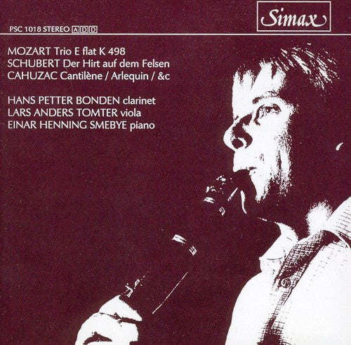 the album cover for Hans Petter Bonden - Piano Trio / Der Hirt Auf Dem Felsen / Variations