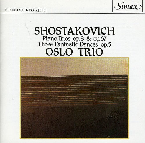 the album cover for Oslo Trio - Piano Trios 1 & 2 / 3 Fantastic Dances