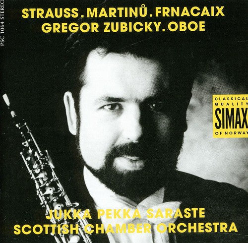the album cover for Gregor Zubicky - Oboe Concertos / Lhorloge de Flore
