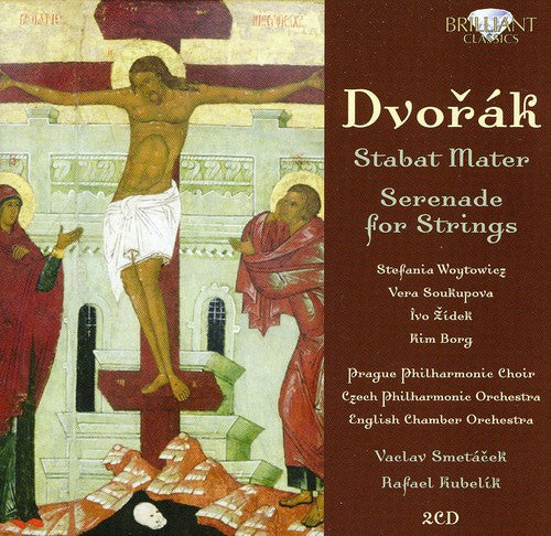 the album cover for Dvorak / Stabat Mater - Serenade for Strings