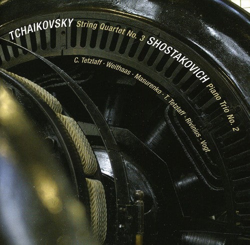 the album cover for Tchaikovsky / Shoshtakovich / Tetzlaff / Weithaas - Chamber Works