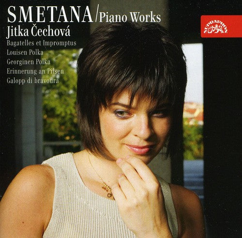the album cover for Jitka ?echová - Piano Works