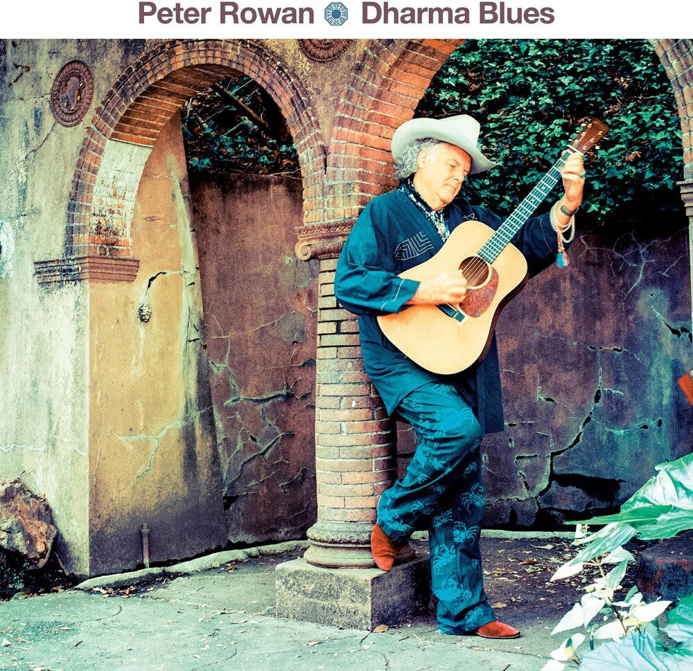 the album cover for Peter Rowan - Dharma Blues