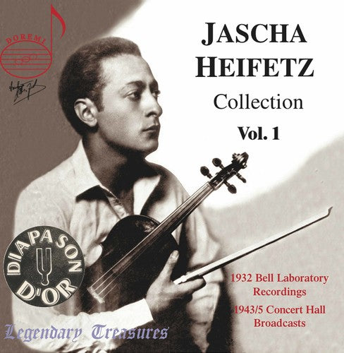 the album cover for Jascha Heifetz - Collection 1