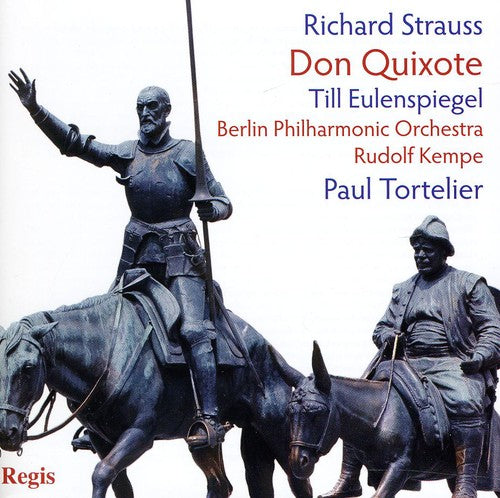the album cover for Berlin Philharmonic Orchestra - Don Quixote Etc