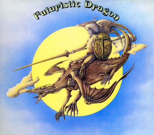 the album cover for T. Rex - Futuristic Dragon