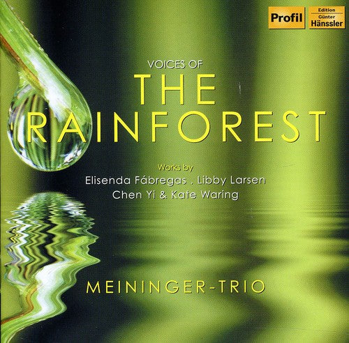 the album cover for Meininger Trio - Voices of the Rainforest