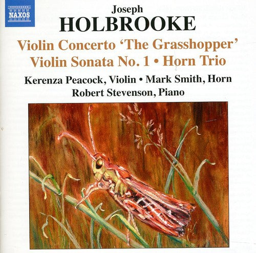 the album cover for Kerenza Peacock - Violin Sonatas 1 & 2 / Horn Trio / Mezzo-Tints 2