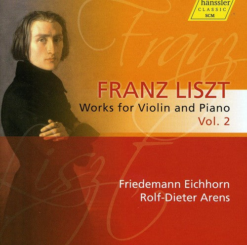 the album cover for Friedemann Eichhorn - Works for Violin & Piano 2
