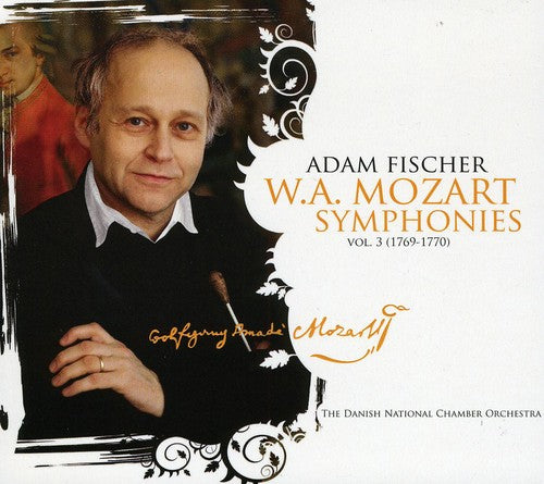 the album cover for BRAHMS/DOHNANYI - Mozart Symphonies 3