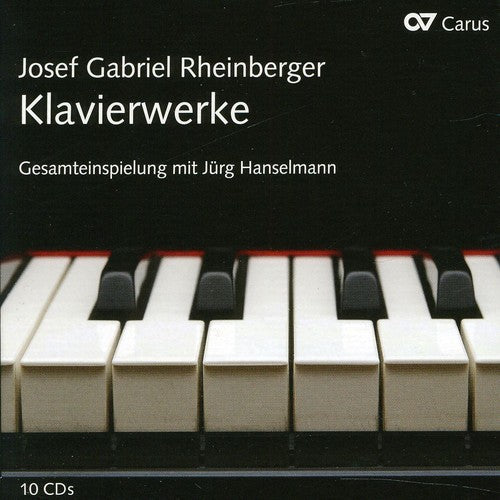 the album cover for Jurg Hanselmann - Piano Works