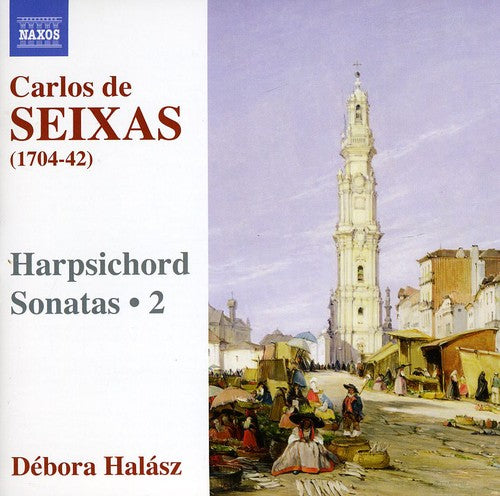 the album cover for Débora Halász - Harpsichord Works 2