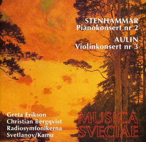 the album cover for Stenhammar / Ericsson - Piano Concerto No. 2