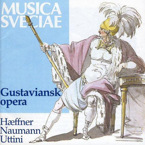 the album cover for Thomas Schuback - Gustavian Opera