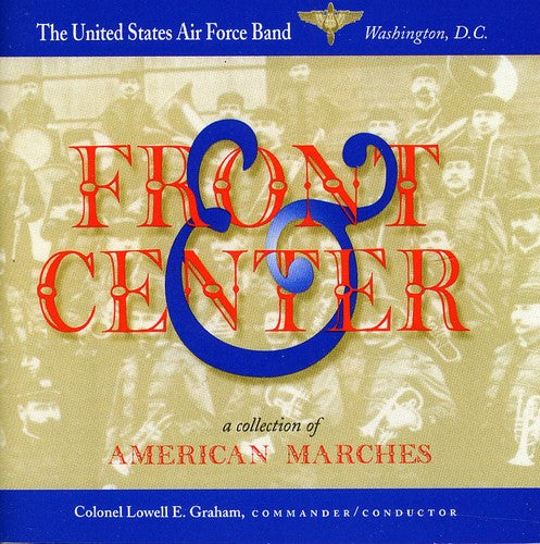 the album cover for US Air Force Band - Front & Center