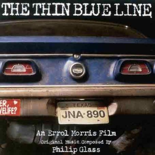 the album cover for Thin Blue Line - The Thin Blue Line (Original Soundtrack)