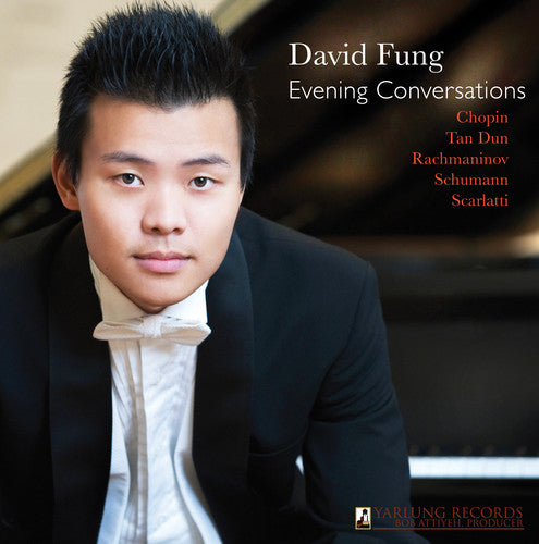 the album cover for David Fung - Evening Conversations