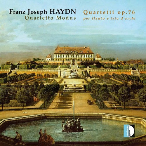 the album cover for Quartetto Modus - Quartets Op 76 for Flute & String Trio