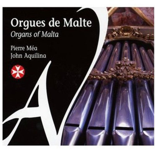 the album cover for Pierre Mea - Organs of Malta
