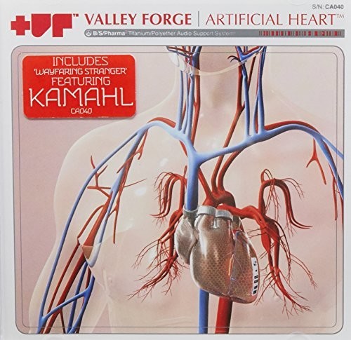 the album cover for Valley Forge - Artificial Heart