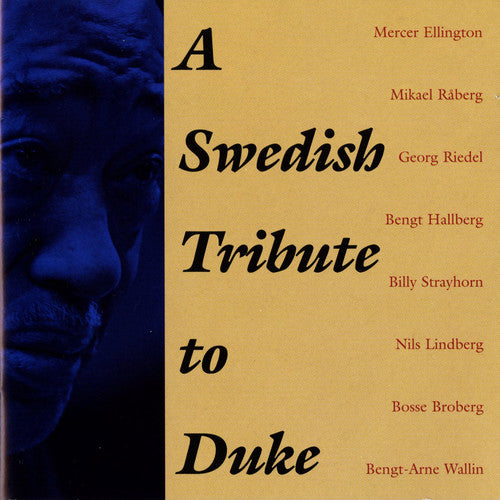the album cover for Swedish Radio Jazz Group - Swedish Tribute Duke