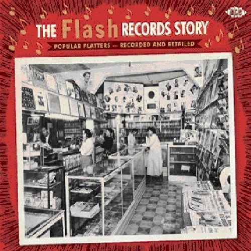 the album cover for Flash Records Story - Flash Records Story [Import]