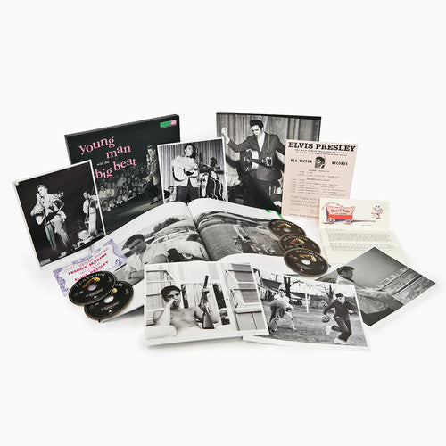 the album cover for Elvis Presley - Young Man With The Big Beat [Box Set] [Remastered]