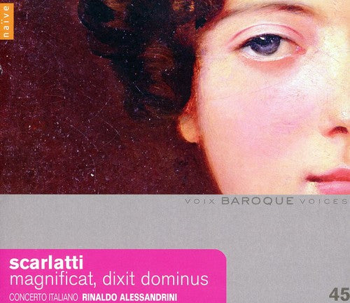 the album cover for Scarlaticto Italiano / Alessandrini - Magnificat Dixit Dominus Madrigali