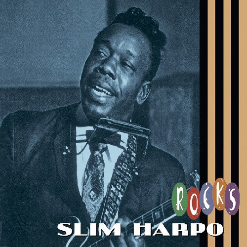the album cover for Slim Harpo - Slim Harpo Rocks [Import]