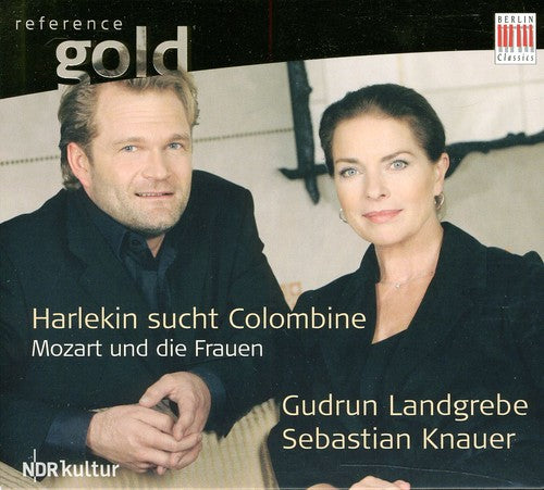 the album cover for Mozart / Knauer / Landgrebe - Harlequin Seeks Columbine [Digipak]