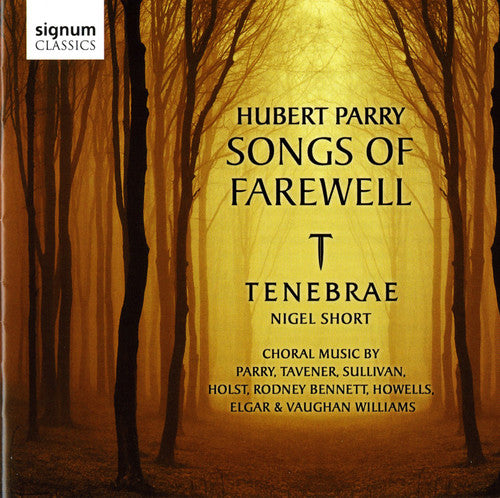 the album cover for Tenebrae & Nigel Short - Songs of Farewell