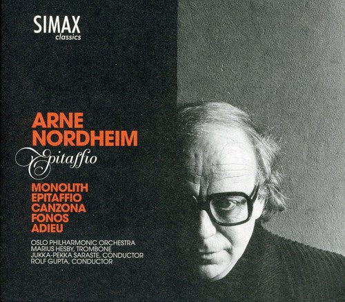 the album cover for Oslo Philharmonic Orchestra - Epitaffio