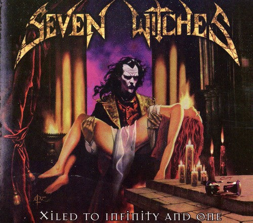 the album cover for Seven Witches - Xiled To Infinity and One