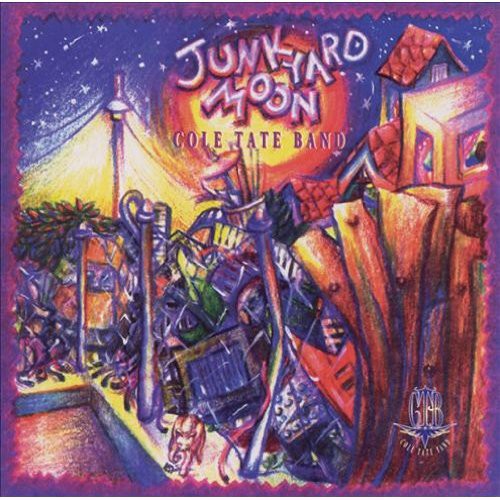 the album cover for Cole Tate Band - Junkyard Moon