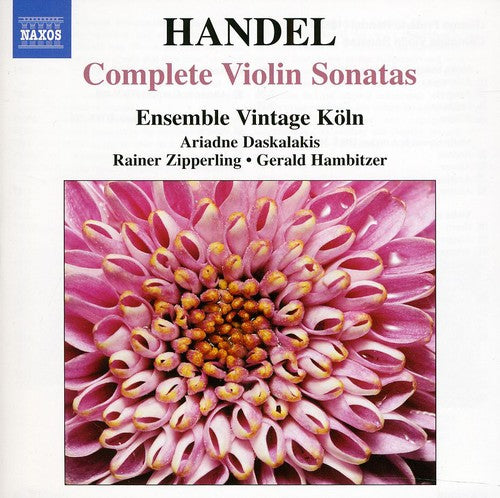 the album cover for Ensemble Vintage Koln - Complete Violin Sonatas