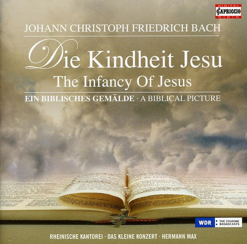 the album cover for Hermann Max - Infancy of Jesus