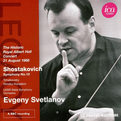 the album cover for Evgeny Svetlanov - Legacy: Evgeny Svetlanov