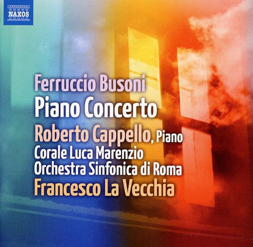 the album cover for Roberto Cappello - Piano Cto Op. 39