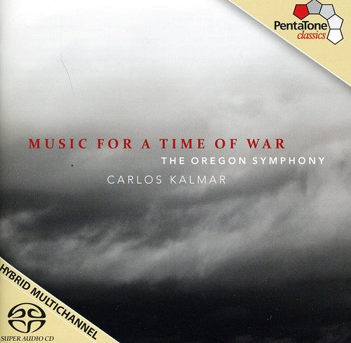 the album cover for Carlos Kalmar - Music for a Time of War