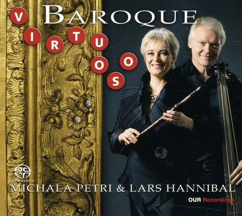 the album cover for MICHALA PETRI - Virtuoso Baroque