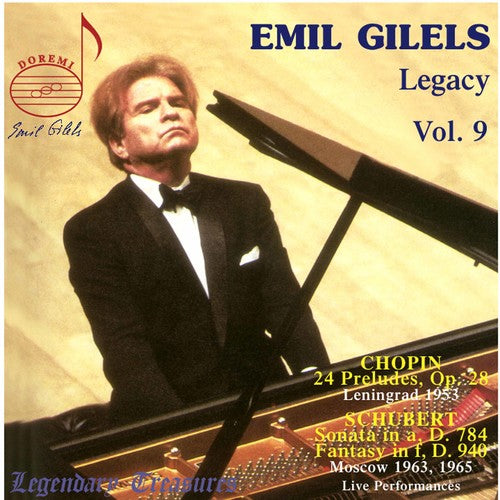 the album cover for Emil Gilels - Legacy 9