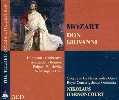 the album cover for Mozart / Hampson / Royal Co / Harnoncourt - Mozart: Don Giovanni (Complete)